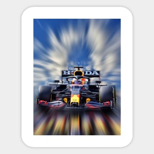 Max Verstappen - F1 World Champion 2021 / 2022 Sticker